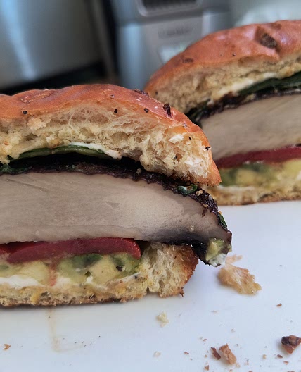 Portobello Mushroom Sandwich