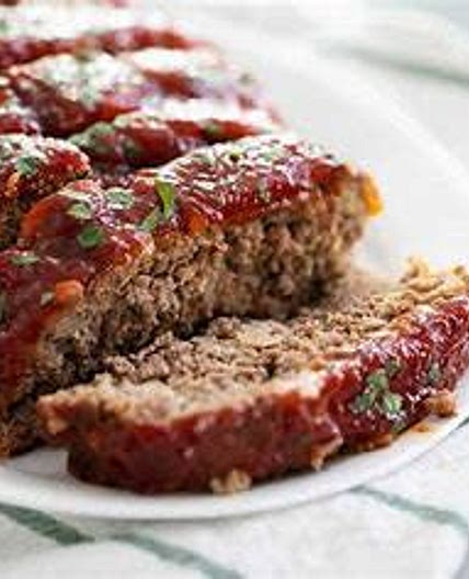Meatloaf w/ Ketchup Glaze
