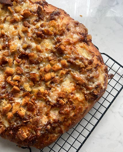 French Onion Soup Focaccia