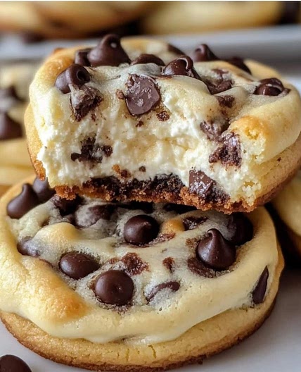 Chocolate Chip Cheesecake Cookies