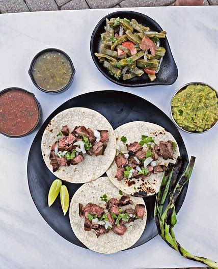 The Best Carne Asada Tacos, Marinated in Cerveza