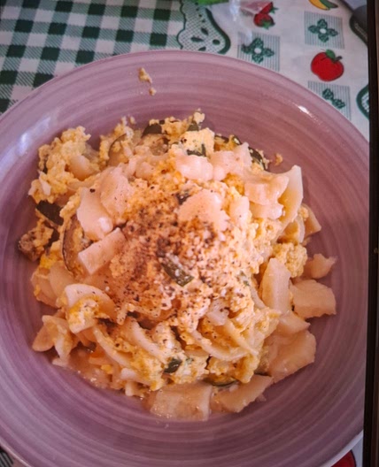 Carbonara di zucchine