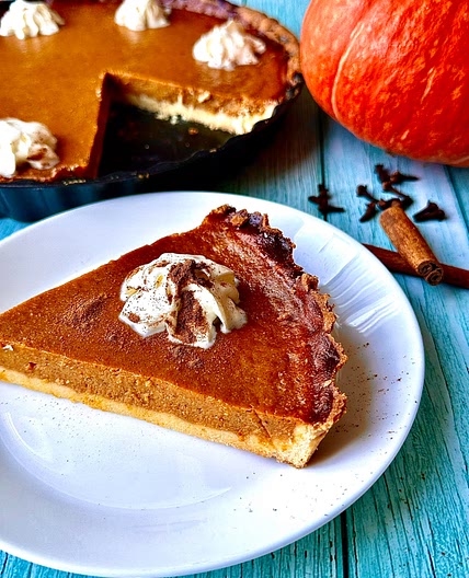 Easy pumpkin spice pie 