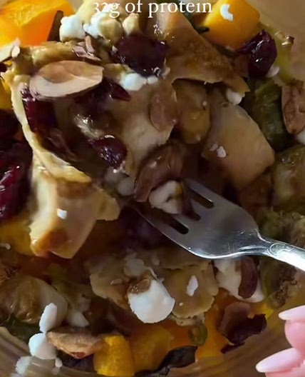 Maple Dijon chicken harvest bowls 