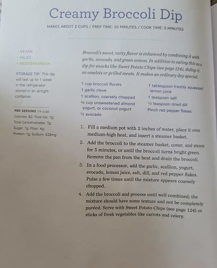 Creamy Broccoli Dip (118)