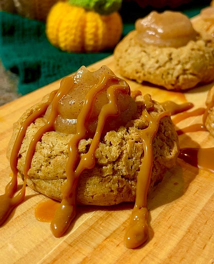 CARAMEL APPLE COOKIES 🍎🍪