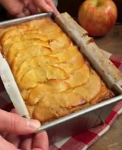 Invisible Apple Cake