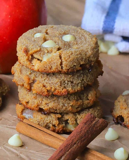 Low Carb Butterscotch Apple Cookies