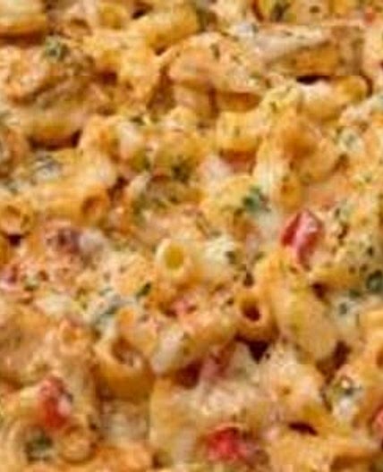 Chicken Fajita Mac n Cheese