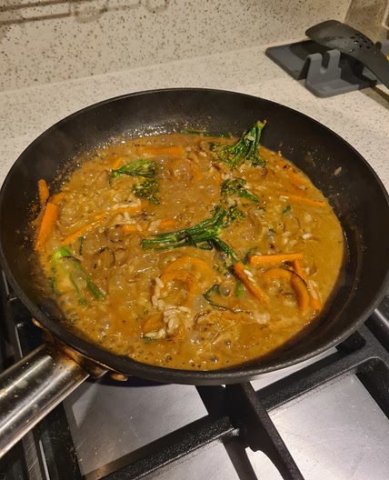 Peanut Butter Stir-Fry