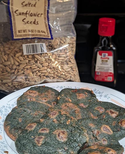 Mint Chocolate Chip Date Cookies