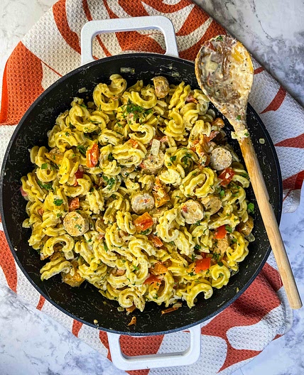 Sausage and Peppers Pasta