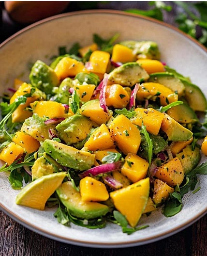 Avocado Mango Salad 