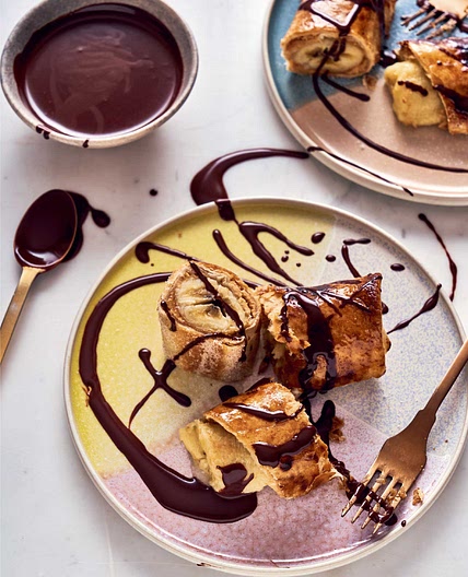 Banana & Peanut Butter wraps