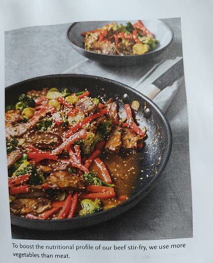 p215 Orange Sesame Beef and Vegetable Stir-Fry