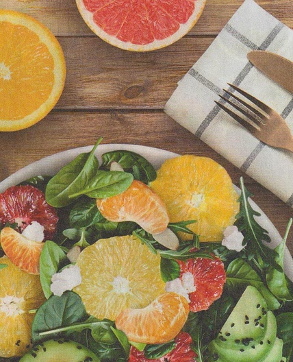 Harvest Salad w/ Honey Lemon Vinaigrette
