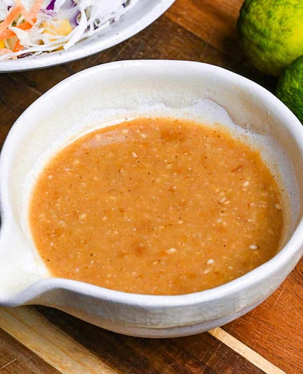 60 Second Miso Salad Dressing with Yuzu