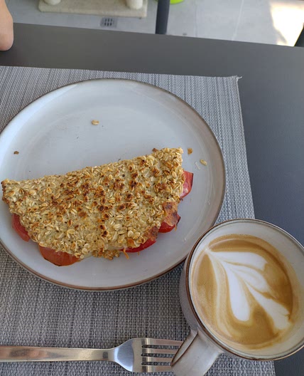 Oat Stuffed Pancake