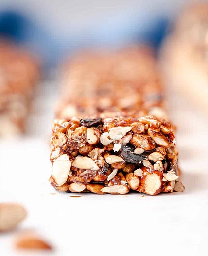 Almond Cherry Pepita Bars Recipe