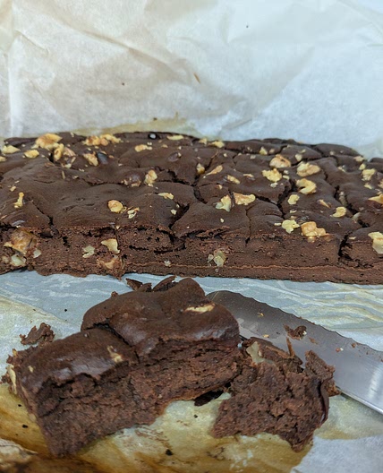Brownies de lentejas