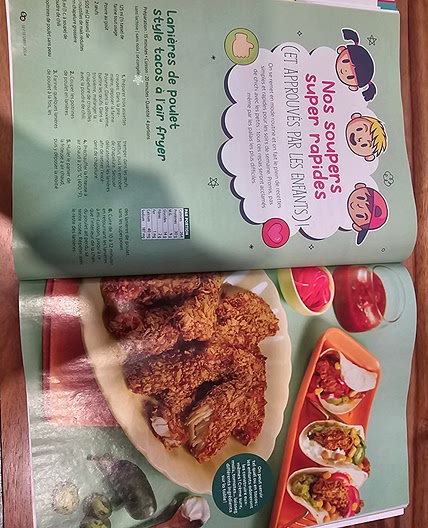 Lanières de poulet style tacos à l'air fryer