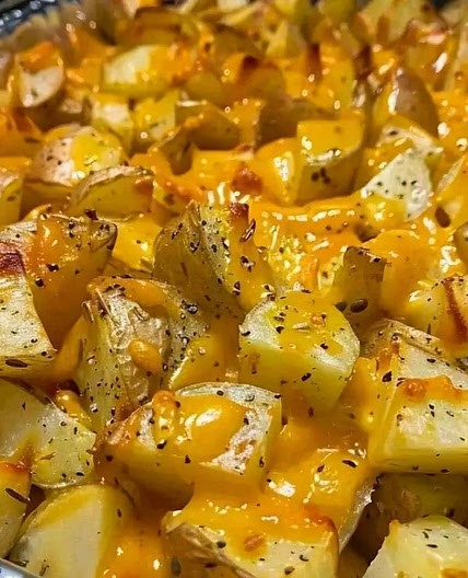 Cheesy Ranch Oven Roasted Potatoes