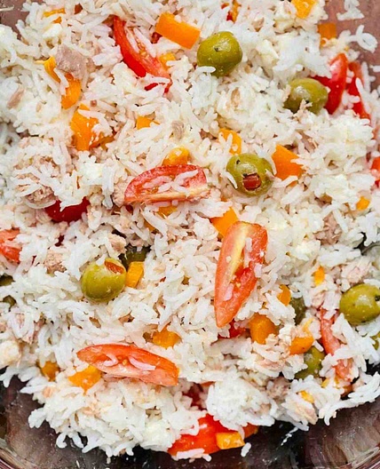Easy Tuna Rice Salad - Join Your Life