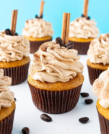Pumpkin Spice Latte Cupcakes