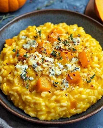Risotto Zucca e Gorgonzola