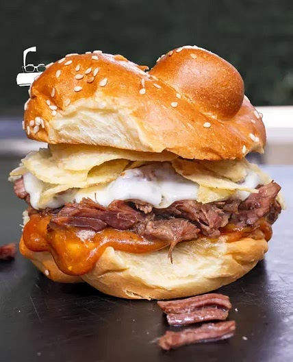 Shredded Beef Sandwich