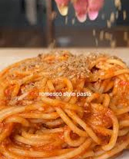 Vegan Romesco-Style Pasta