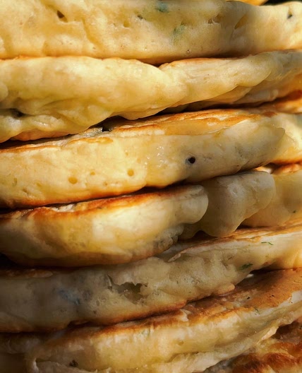 Easy savoury pancakes 🥞🧀