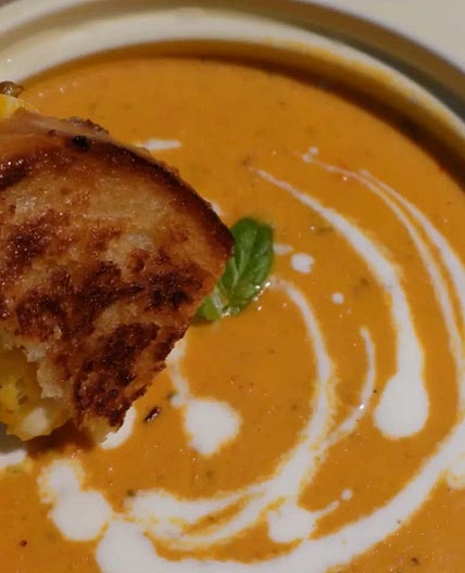 Grilled Cheese and Tomato Soup