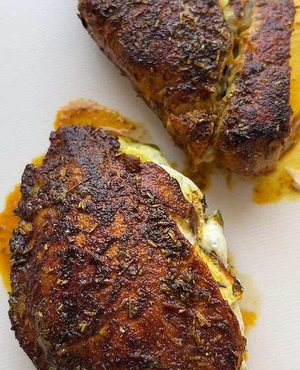 Escalopes façon cordon bleu boursin 