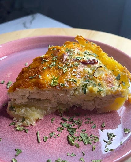 Quiche pommes de terre lardons