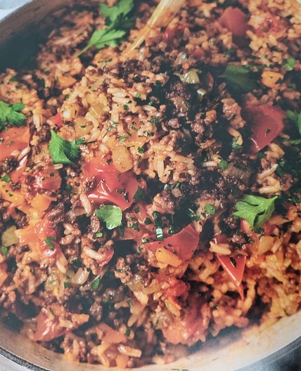 Italian beef rice pilaf