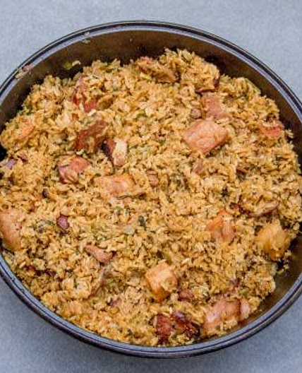 Mike's Campsite Chicken and Sausage Jambalaya