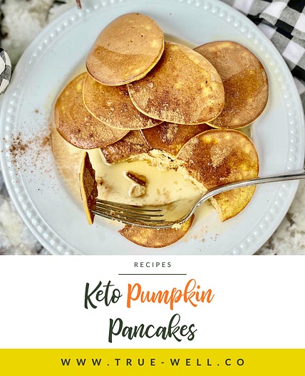 Keto Pumpkin Pancakes