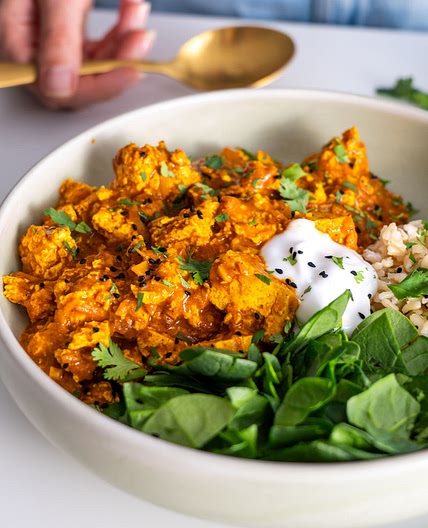 Easy Vegan Butter Chicken with Tofu