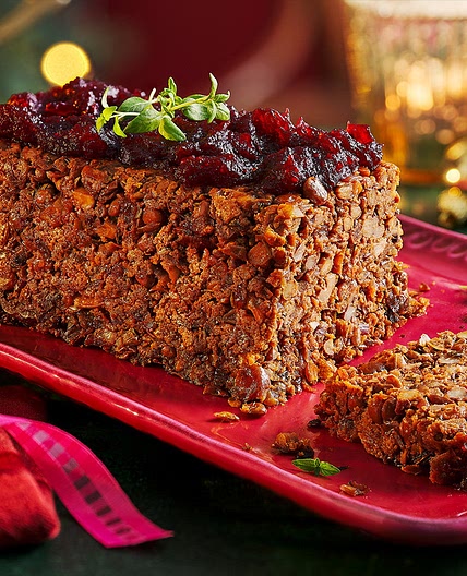 Air-fryer cranberry nut roast