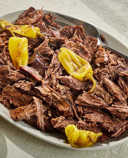 Mississippi Roast (Slow Cooker Pepperoncini Pot Roast) After 3rd Week