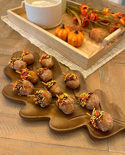 Acorn Donut Holes