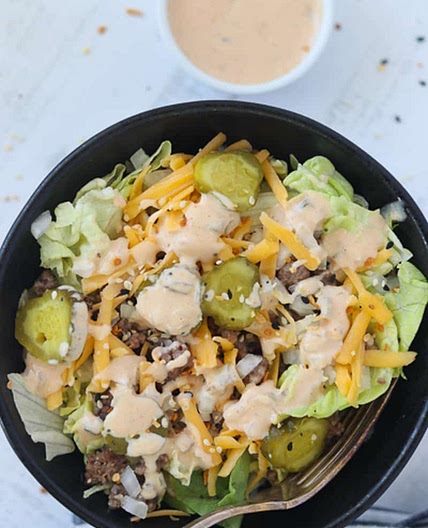 Big Mac bowl 256 cal high protein *