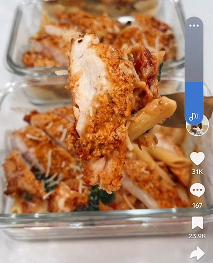 Marry me chicken bowl 440 cal high sodium *
