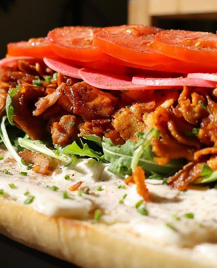 CRISPY SHAVED TOFU SANDO 🔥