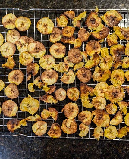 Air Fryer Plantain Chips