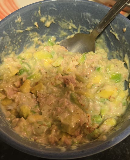 High protein tuna salad