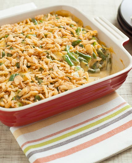 Favorite Cheesy Green Bean Casserole