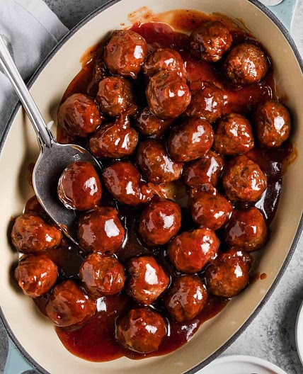 Sue's Sweet and Sour Meatballs