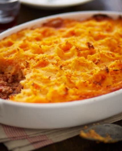 Cottage pie parsnip mash
